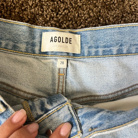 Agolde Parker Short in color Swapmeet - Picture 3 of 5